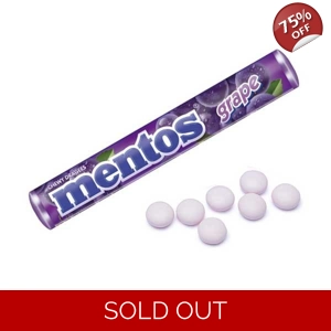 Mentos Grape 37g Roll Pack - Limited Edition Import